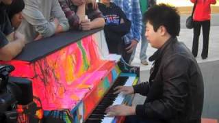 Lang Lang gives impromptu performance for students before Pacific Symphony concert [upl. by Lenej262]