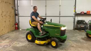 SOLD John Deere LX255 42quot Lawn Tractor [upl. by Llerroj]