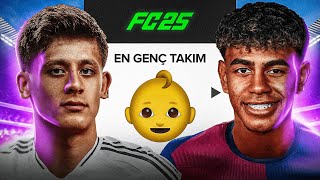 DÜNYANIN EN İYİ GENÇ TAKIMINI KURDUM  EA FC 25 REBUİLD [upl. by Cherye]