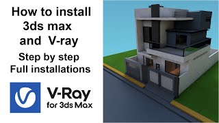 How to install 3d max 2022 and VRay [upl. by Murton]