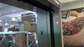 ThyssenKrupp Hydraulic Elevator  Menards  Hermantown MN [upl. by Yellehs]