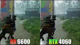 AMD RX 6600 vs RTX 4060 Ghost of Tsushima Performance Test [upl. by Weatherby]