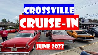 CAR SHOW  Crossville CruiseIn  Crossville Tennessee  June 2023  Hot Rods amp Classic Cars [upl. by Blanchette]