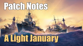 Patch Notes Patch Notes  World of Warships Legends  4k [upl. by Nadab588]