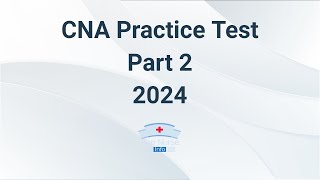 CNA Practice Test 2024  Part 2 60 Questions With Explained Answer [upl. by Strader]