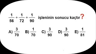 doğru söyle soruyu görünce küçümsedin  rasyonel sayı sorusu [upl. by Senhauser491]