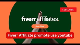 Fiverr Affiliate promote use YouTube [upl. by Eilyac]