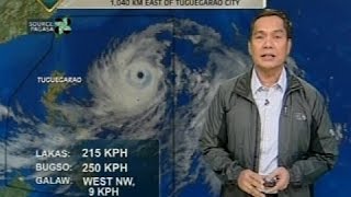 BP Typhoon Ompong pinakamalakas na bagyong pumasok sa PAR simula nitong Enero [upl. by Aerdua56]