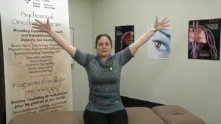 Breast Surgery Exercises by Renée Leahy PT TOH Physiotherapist [upl. by Zednanref800]