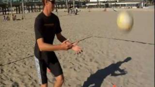 Volleyball How to Transition From Indoor To Beach [upl. by Agbogla540]