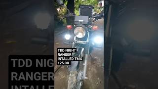 HONDA TMX CX125  TDD NIGHT RANGER 8 MODES honda hondamotorcycles shortsvideo short shortvideo [upl. by Goldner]