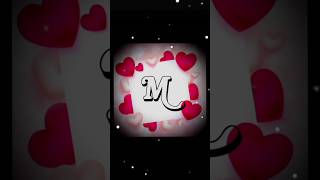 M name shorts video  M name whatsapp status [upl. by Doomham183]