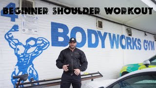 Beginner Shoulder Workout and Low Carb Diet for Fat Loss [upl. by Drofniw]