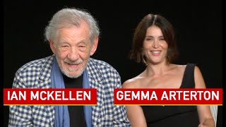 Interview with Ian McKellen amp Gemma Arterton for THE CRITIC [upl. by Yand]