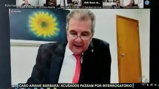 JSD 090222 Acusados de matar Ariane Bárbara passam por interrogatório na justiça [upl. by Namreh]