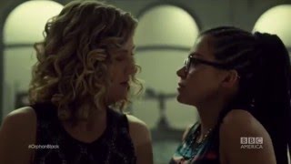 The Dollyrots quotLets be in Lovequot  Cosima and Delphine from Orphan Black [upl. by Ariew]