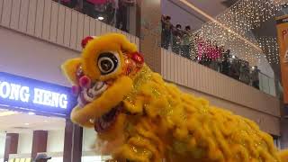 CNY 2023 Tiong Bahru Plaza Business Opening Cai Qing awesome Lion Dance performance by WenYang [upl. by Ecyaj]