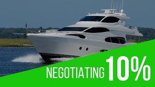 Negotiating 10 Commission With Your Yacht Broker [upl. by Bourque]