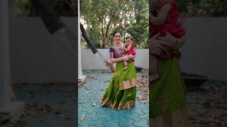 Manathe ambili 🌝 babygirl dancer sitharakrishnakumar lullaby favouritesong mohiniyattam [upl. by Aihsyn]