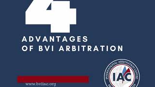 BVI International Arbitration Centre Why Arbitrate in the BVI [upl. by Ecitsuj]