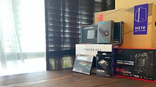 2022 MINI ITX BUILD NZXT H210i Ryzen 5 5600x AMD RX 6700 XT [upl. by Asoramla573]