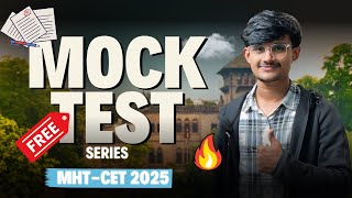 Best Mock Test Series for MHTCET 2025 🔥 MHTCET 2025 [upl. by Nho]