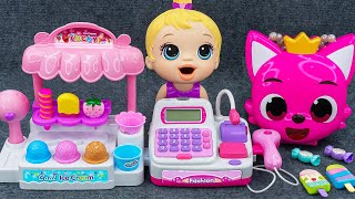 95 Minutes Satisfying with Cute Ice Cream Play Set Unboxing Cash Register ASMR 💞 Lana Unboxing Toy [upl. by Hearn]