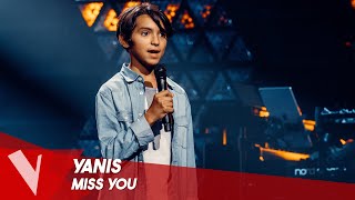 Jeremie Makiese – Miss you ● Yanis  Blinds  The Voice Belgique [upl. by Tereb]