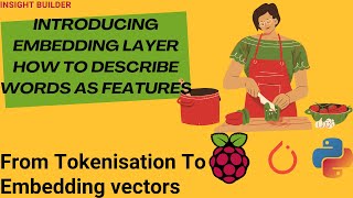 Introducing Embedding Layer How To Describe Words As Features From Tokenisation To Embedding Vector [upl. by Alraep]