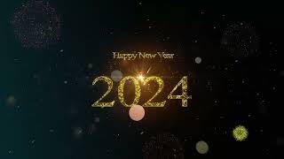 Happy New Year 2024 Best NEW YEAR COUNTDOWN 10 seconds TIMER with sound effects [upl. by Ahsenor]