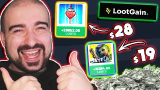 LootGain Review NEW LEGIT Cash Out In 1 HOUR  Earn Money Online 2022 Payment Proof [upl. by Jahdal]