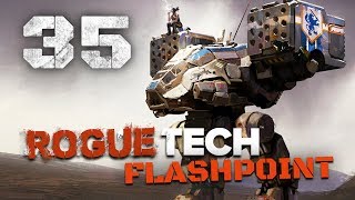 My new Command Mech 😍  Roguetech  Battletech Flashpoint DLC Career Mode Playthrough 35 [upl. by Morita153]