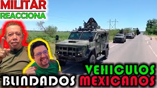 MILITAR COLOMBIANO Reacciona a los VEHICULO MEXICANOS BLINDADOS del EJERCITO [upl. by Karole]