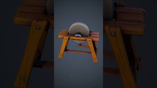 3D Stylized GrindStone [upl. by Fan]