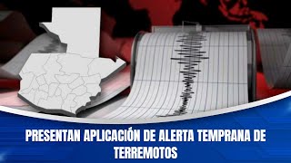 Presentan aplicación de alerta temprana de terremotos [upl. by Thrasher414]