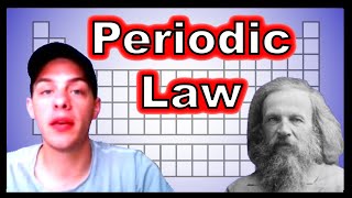 Periodic Law and the First Periodic Table [upl. by Lazarus827]