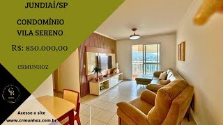 Belíssimo apartamento à venda  R 85000000  Condomínio Vila Sereno  JundiaíSP [upl. by Perla187]