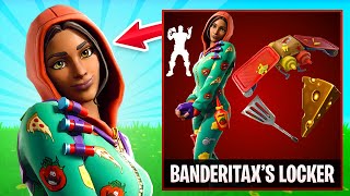 NEW BANDERITAXS Locker Bundle Gameplay in FORTNITE [upl. by Romeu]