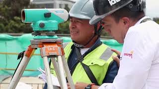 Finalizó el vaciado de concreto en puente occidental de la avenida 68 con calle 26 en Bogotá [upl. by Akselav194]