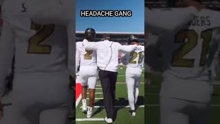 SHILO SANDERS BIG HEADACHE GANG is back ARIZONA SHORTS deionsanders colorado [upl. by Nillad586]