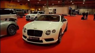 Covered Car Transport  Autosport International Show 2016 A look at what Russells Transport do [upl. by Gilroy201]