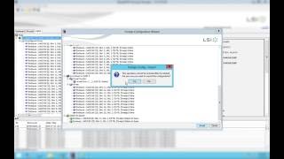 Using LSI MegaRAID Storage Manager in Windows to recover from Unconfigured Bad disks [upl. by Horten545]