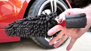 BEST WHEEL CLEANING BRUSH EVER WOOLLY WORMIT YOU NEED THIS [upl. by Joelly32]