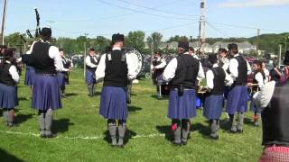 2014 Capital District Scottish Games Inis Fada Gaelic Pipe Band [upl. by Rutledge]