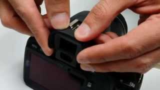 How to insert your MaximalPower CANON Eyecup Ef to your Canon Camera [upl. by Larcher811]