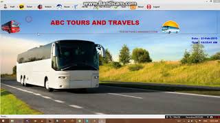 tour and travel management system in vbnet bus ticket booking system [upl. by Orestes]