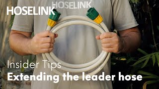 Hoselink Insider Tips  Extending your Leader Hose  4 [upl. by Mayhew84]