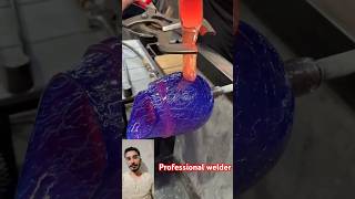 GLASS BLOWING making a HUGE Glass PITCHER ASMR part 6 [upl. by Walton999]