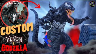 Venozilla Custom Godzilla y Venom  godzilla venom3 [upl. by Hali38]