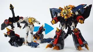 Super Mini Pla Genesic GaoGaiGar  Final Fusion Custom Painted Model [upl. by Kealey196]